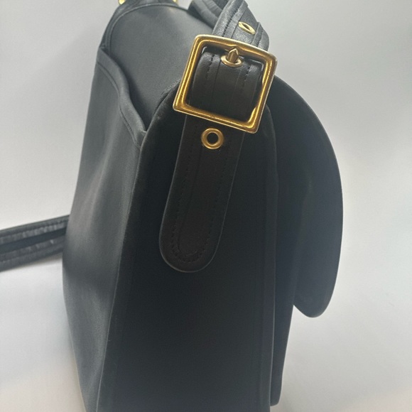 Coach Bags Vintage Coach 96 Ramblers Legacy Black Leather Crossbody Bag Nice Poshmark